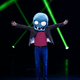 PopCap co-founder John Vechey wearing a zombie mask at E3 2013.